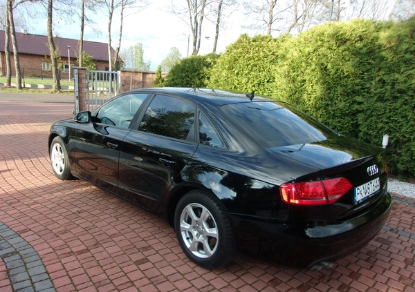 Audi A4 cena 31900 przebieg: 330000, rok produkcji 2009 z Rychwał małe 137